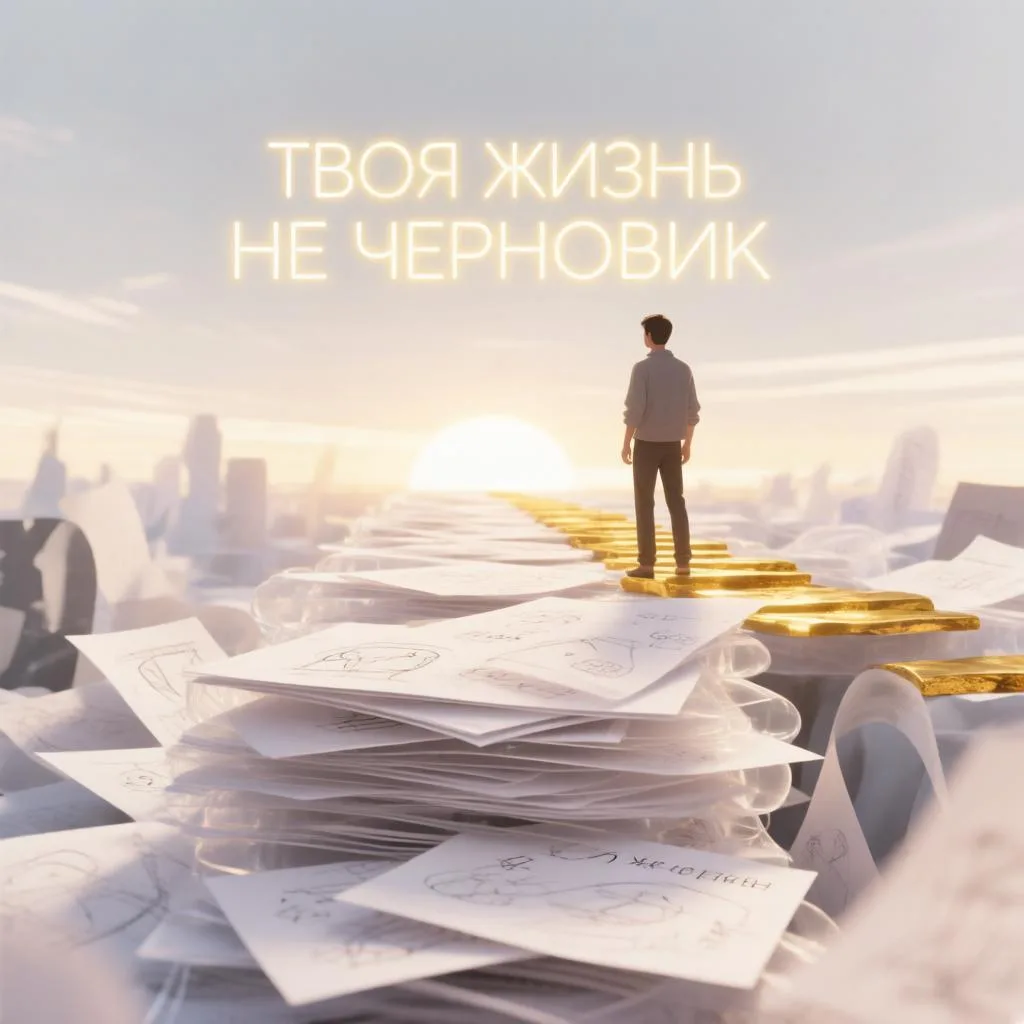 Твоя жизнь не черновик.