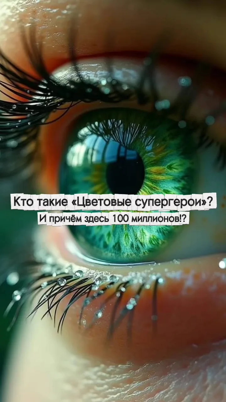 ⁉ Если вас спросят о том, сколько цветов существует, смело отвечайте: 10 миллионов!
