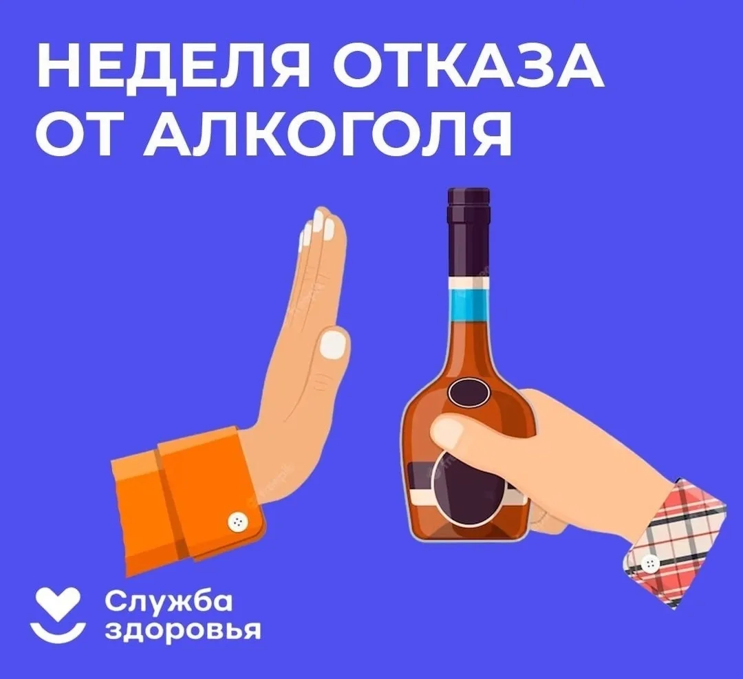 ❌Неделя отказа от алкоголя.