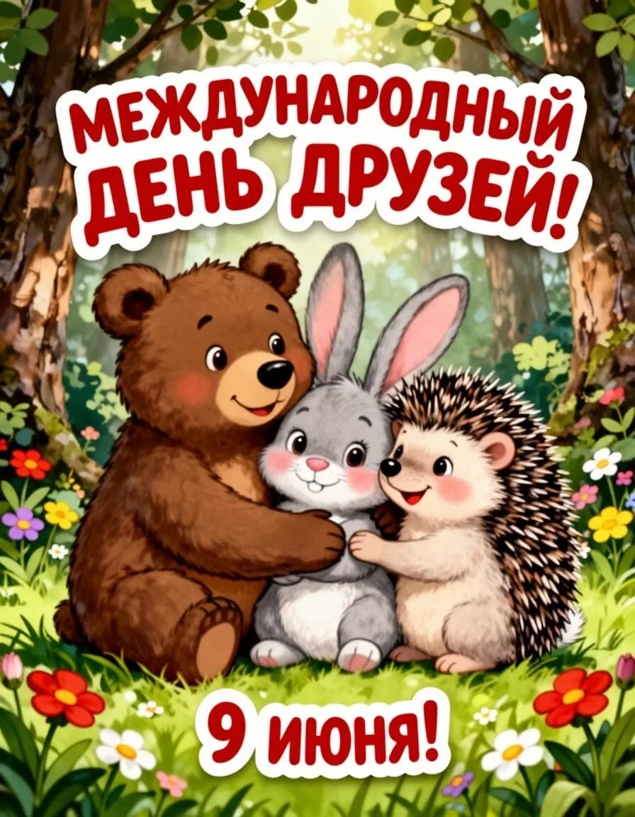 🫂 Дружба — это солнце, которое светит в нашей группе!
