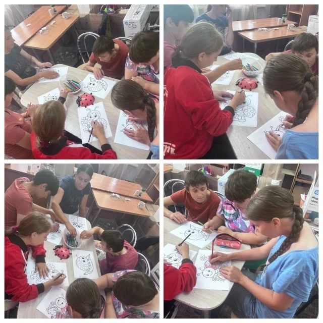 🐞Божья коровка 🐞— маленький яркий жучок с красной или оранжевой спинкой и чёрными точ...