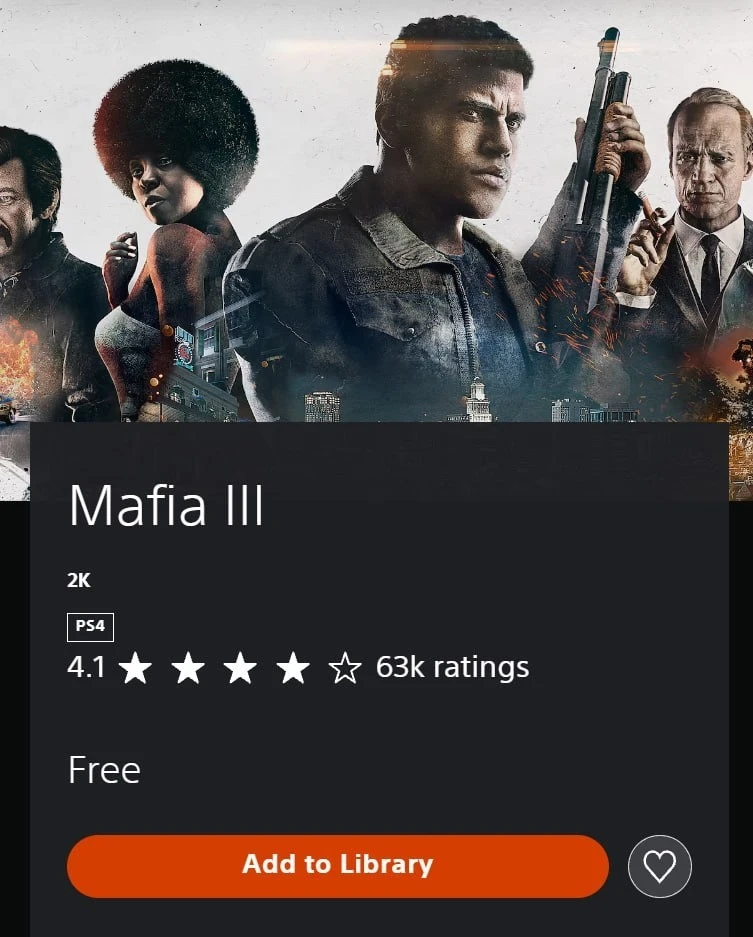Mafia III и CoD: WWII отдают на халяву — в PS Store проходит раздача