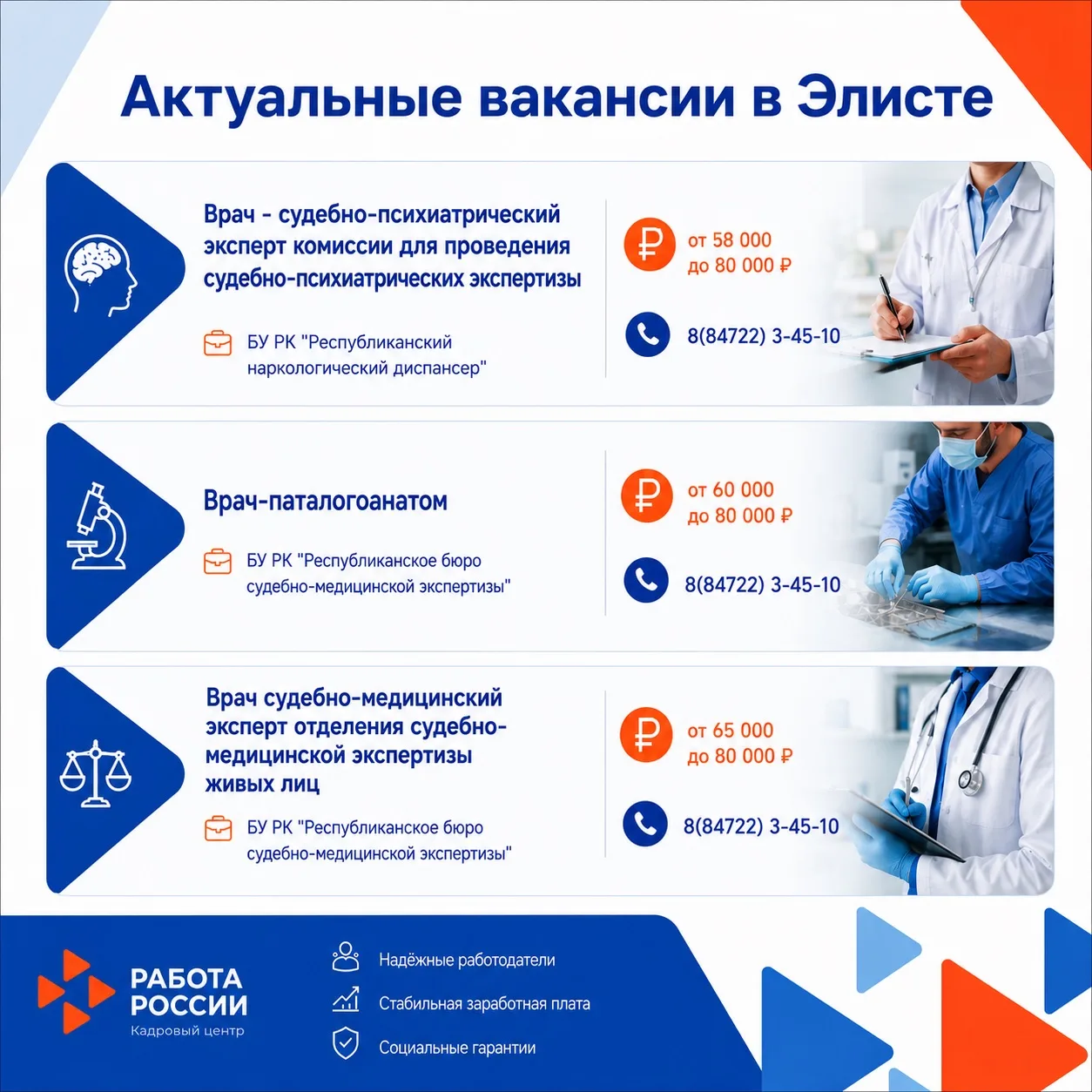 👩‍⚕️ Ищете работу в сфере медицины?