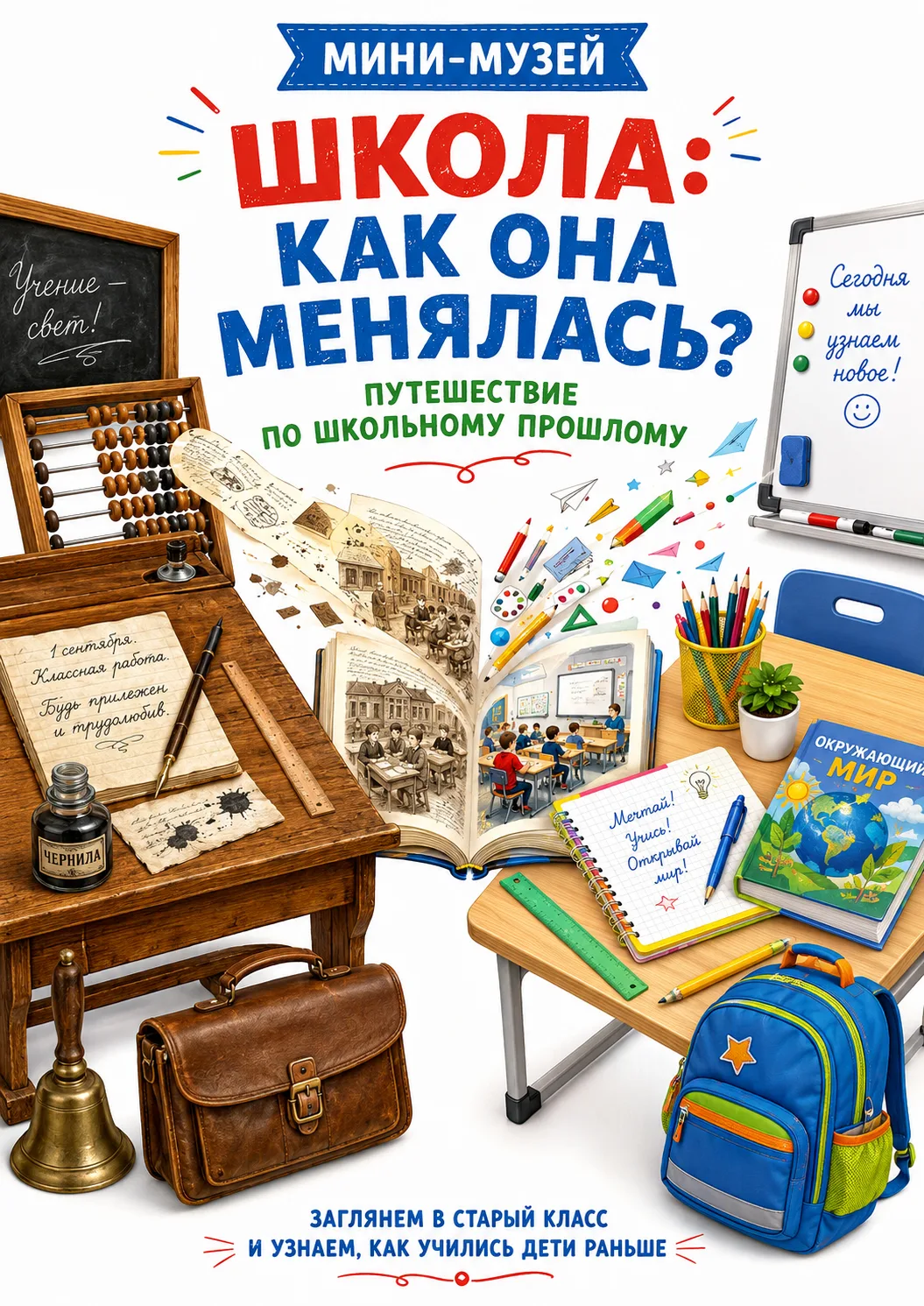 🏫 МИНИ-МУЗЕЙ «ШКОЛА: КАК ОНА МЕНЯЛАСЬ?»