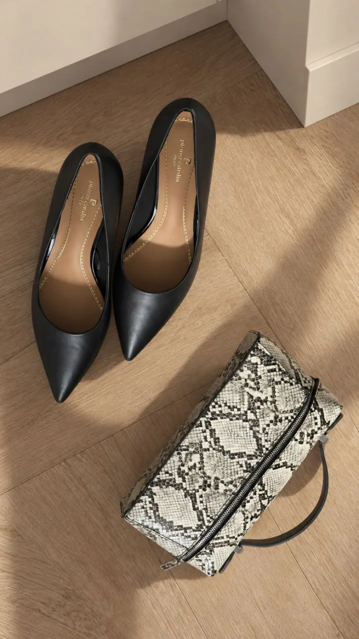 Туфли Pierre Cardin из натуральной кожи — классика с нотками роскоши!