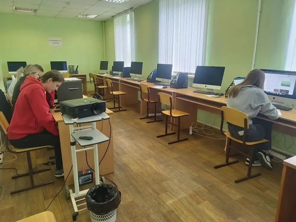 Сегодня в Торгово‑технологическом колледже впервые в этом году проходит демонстрационны...
