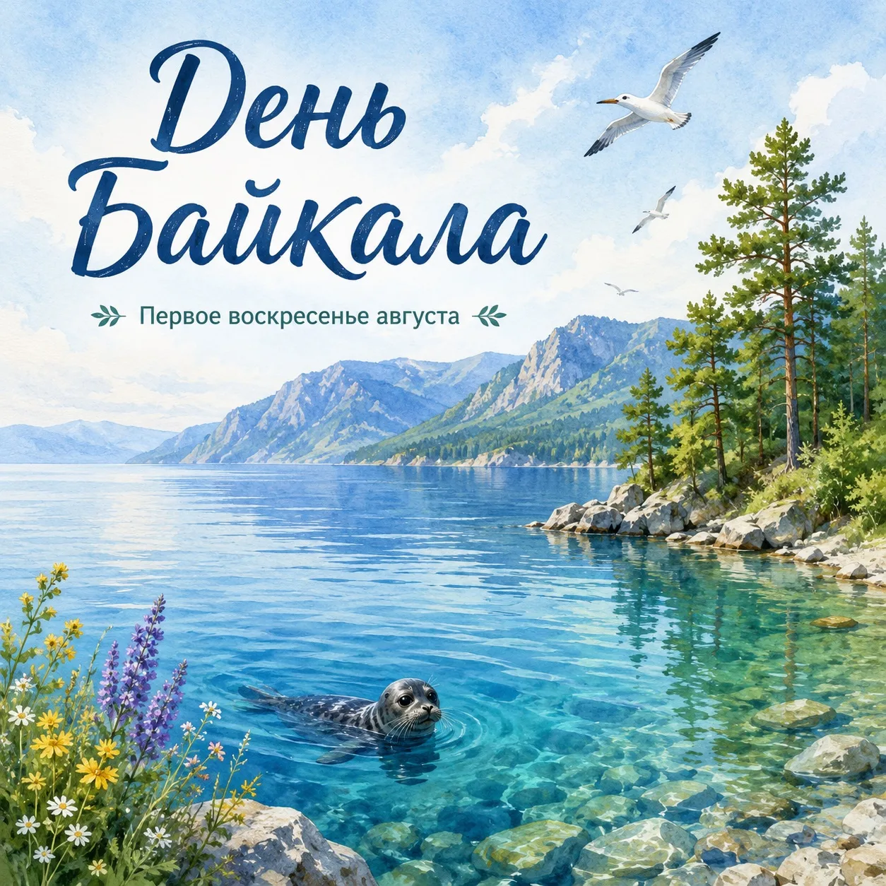 💙 Сегодня Бурятия отмечает День Байкала!