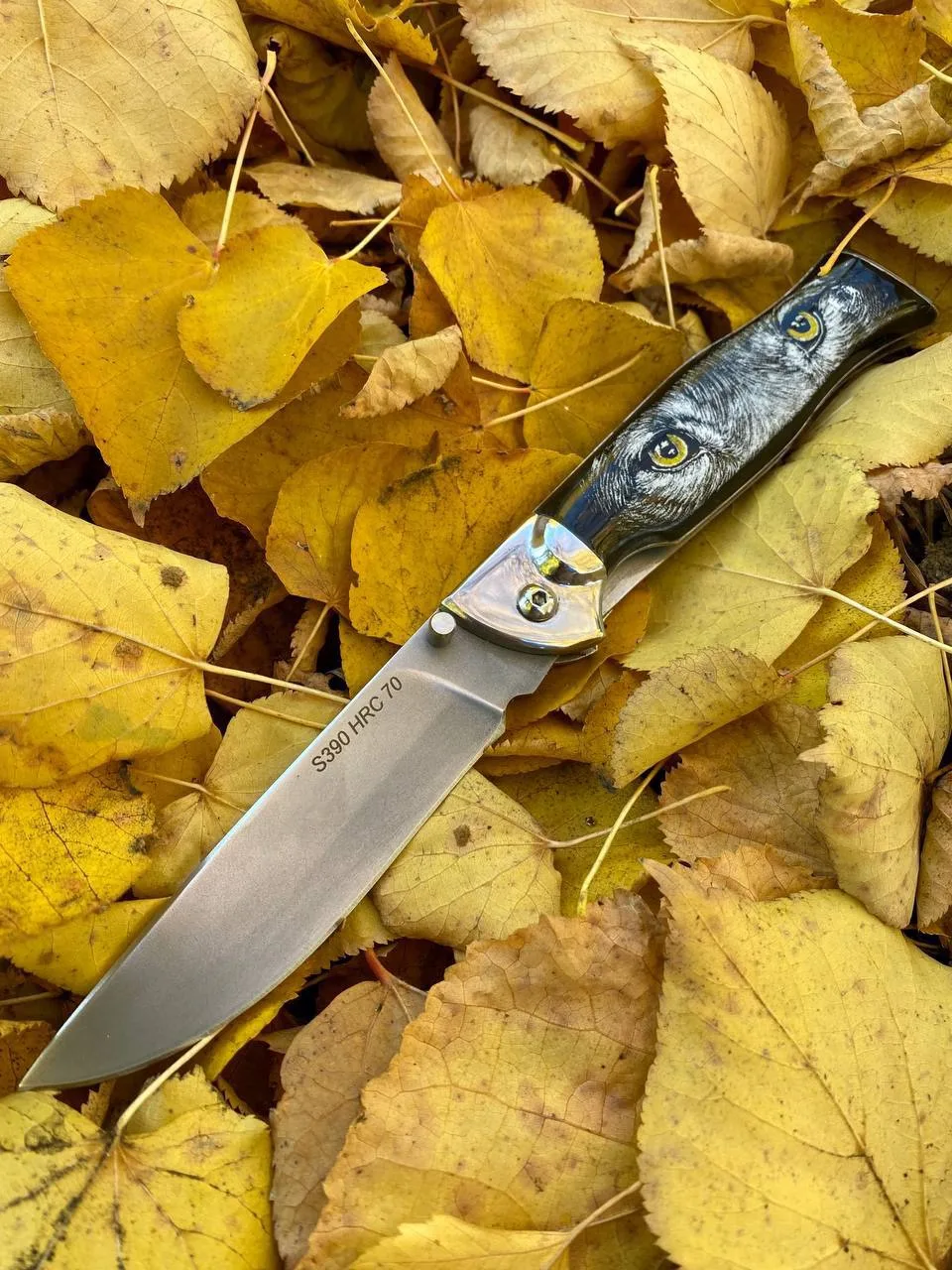🐺 «ВОЛК» — ПРЕМИАЛЬНЫЙ СКЛАДНОЙ НОЖ В S390