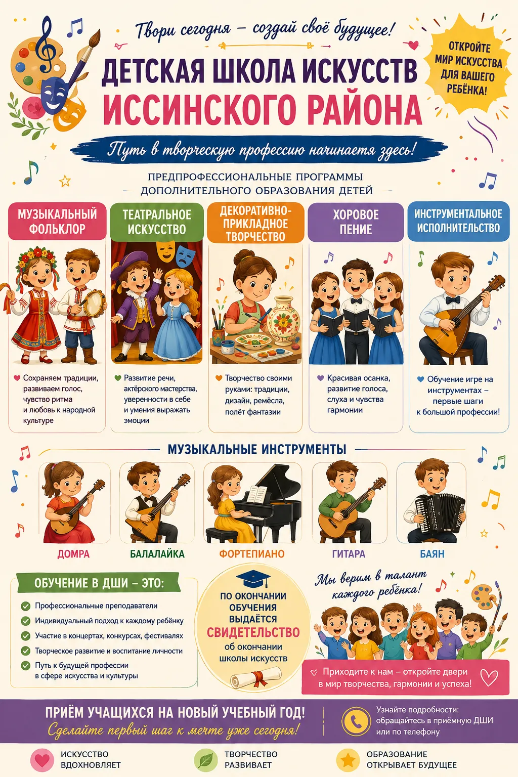 🎨🎶 Откройте мир искусства вместе с нами!