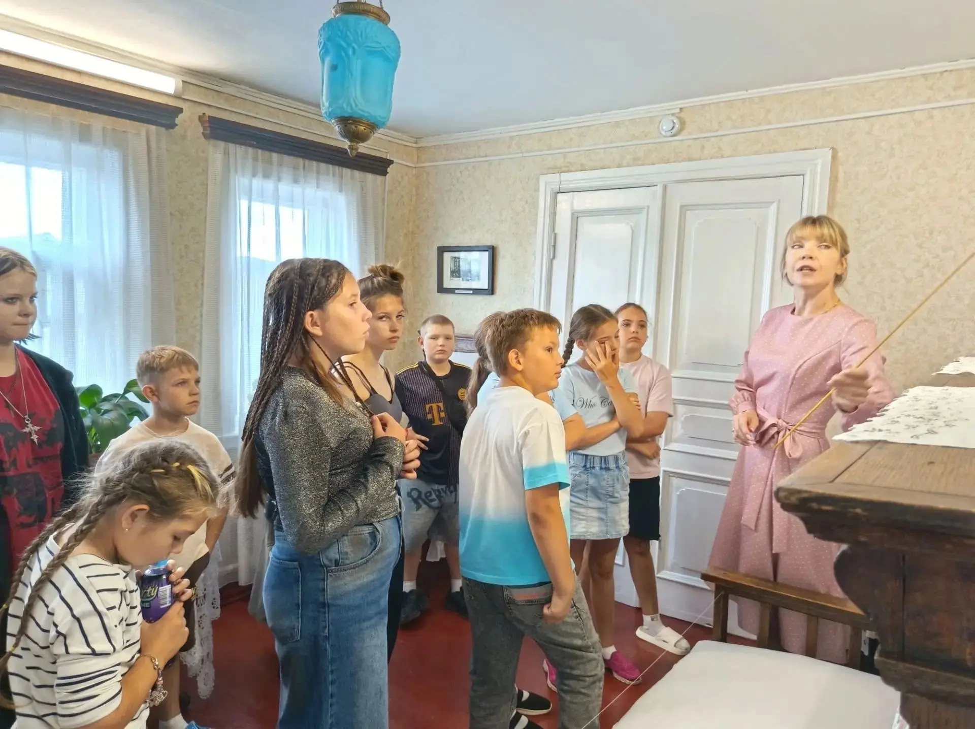 Культурная суббота.  Воспитанники лагеря «Солнышко» МБОУ СОШ № 2 р. п. Мокшан побывали на экскурсии 