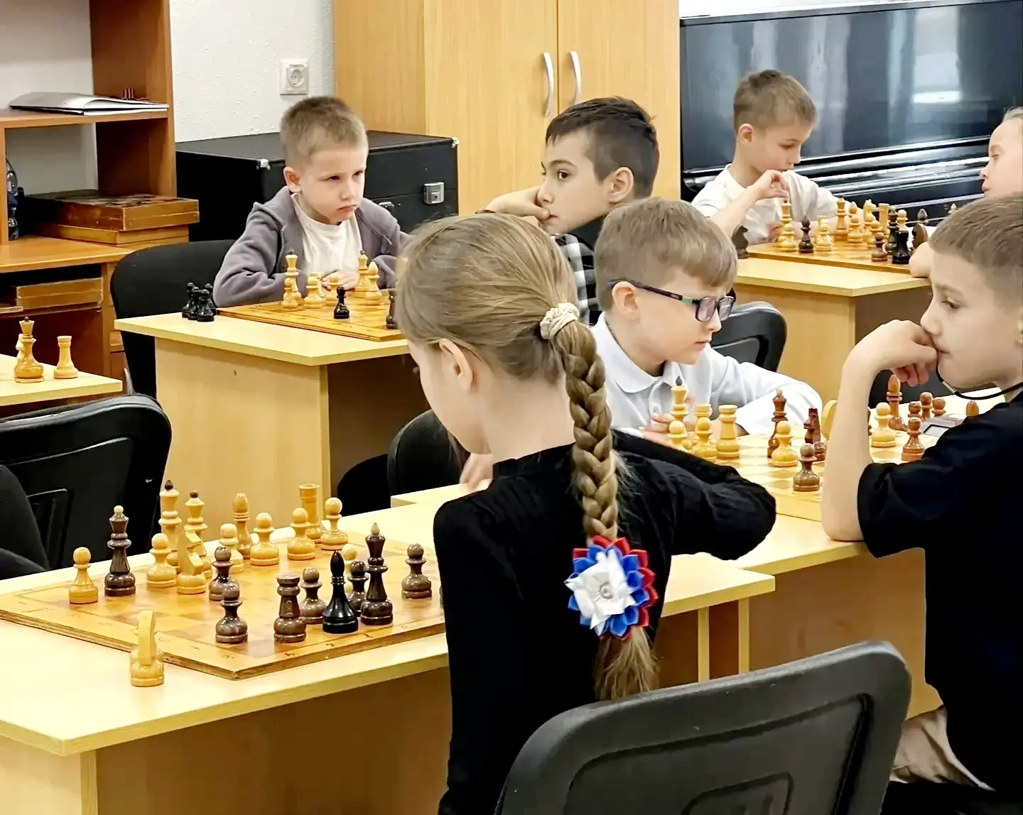 ♟В станице Динской состоялся турнир по шахматам среди жителей, посвященный Дню Победы    Соревновани