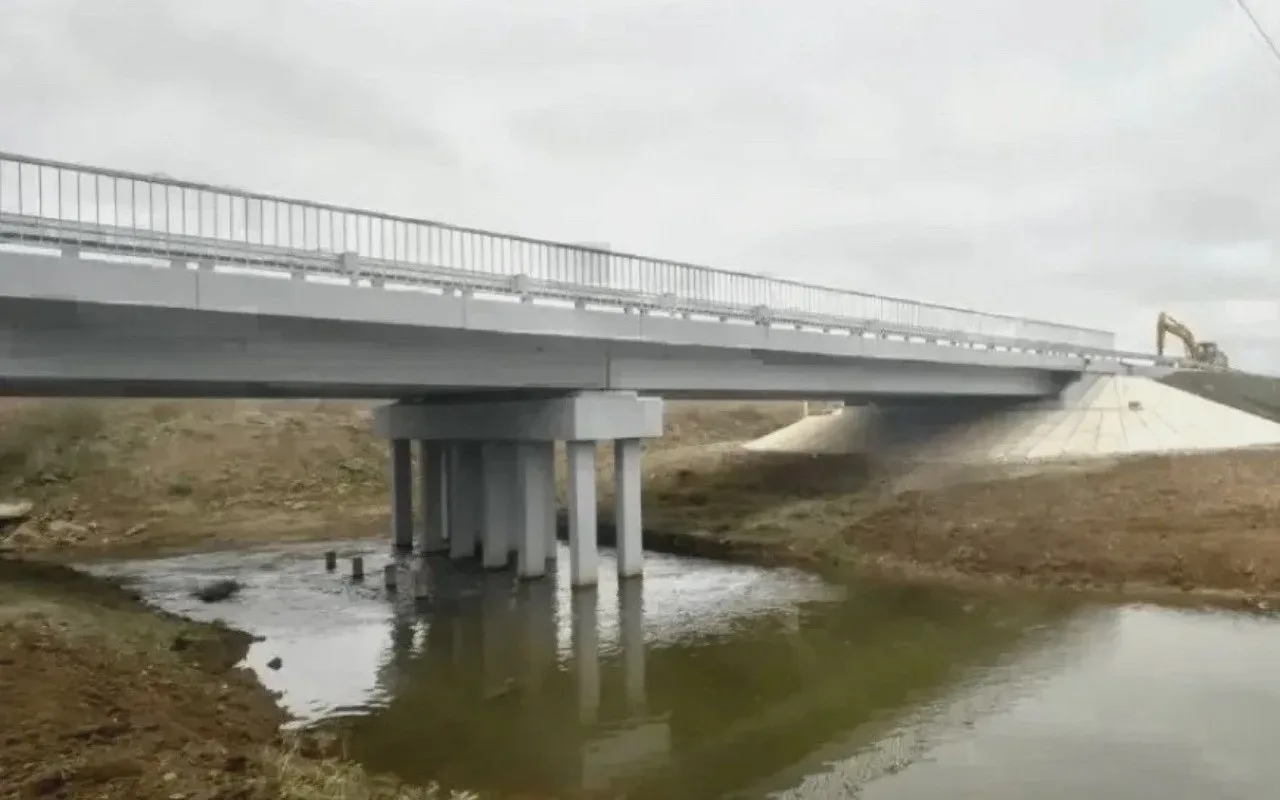 На Каймашинке возвели новый мост