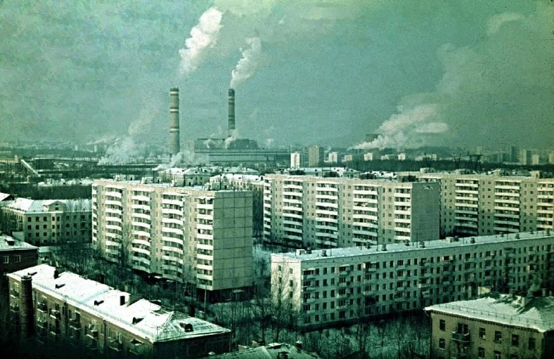 📜 Улица Пржевальского в январе 1983 года