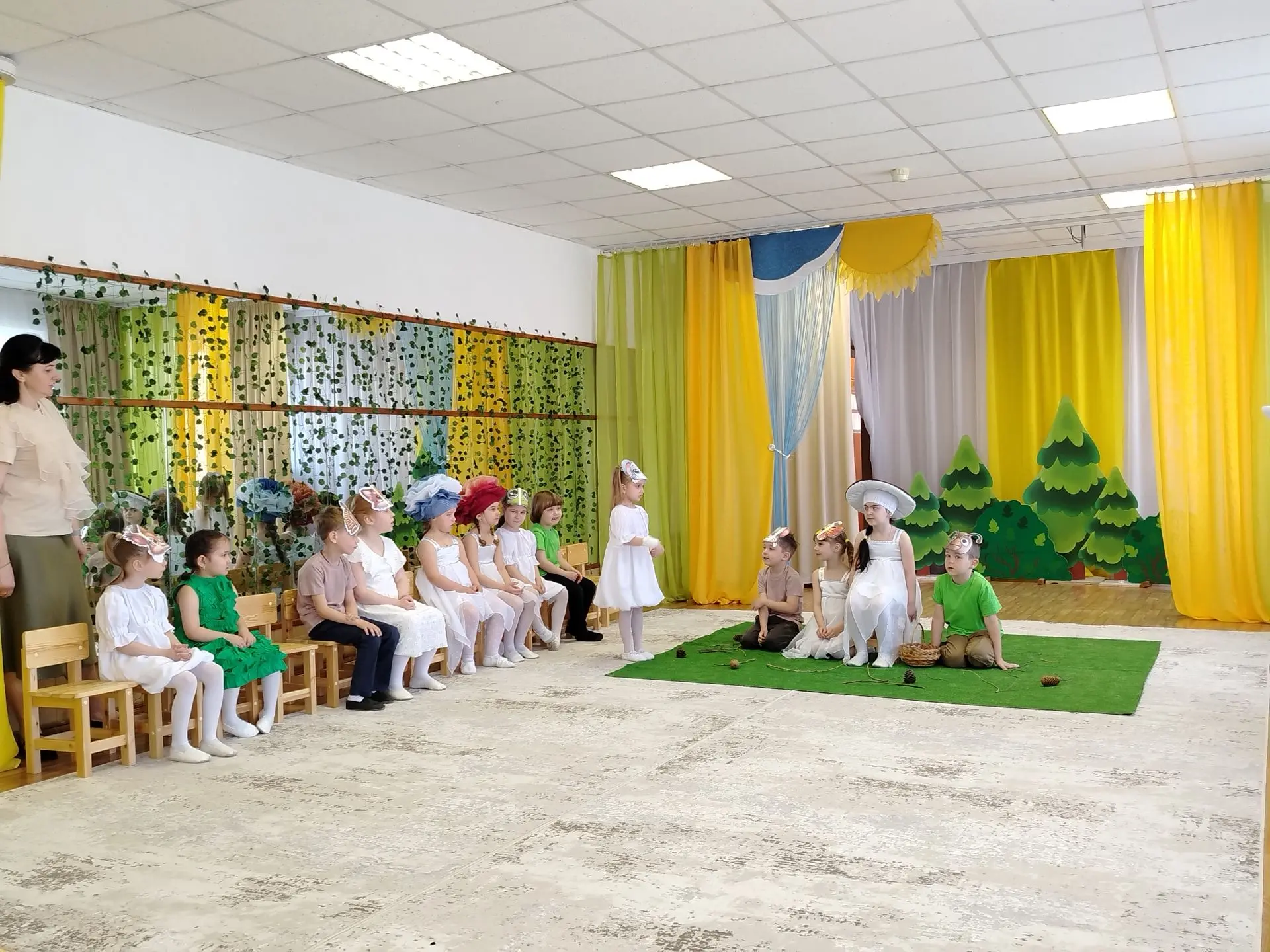 💚 Любить природу — значит беречь её! В группе №4 «Аленький цветочек» детского сада «Ск...