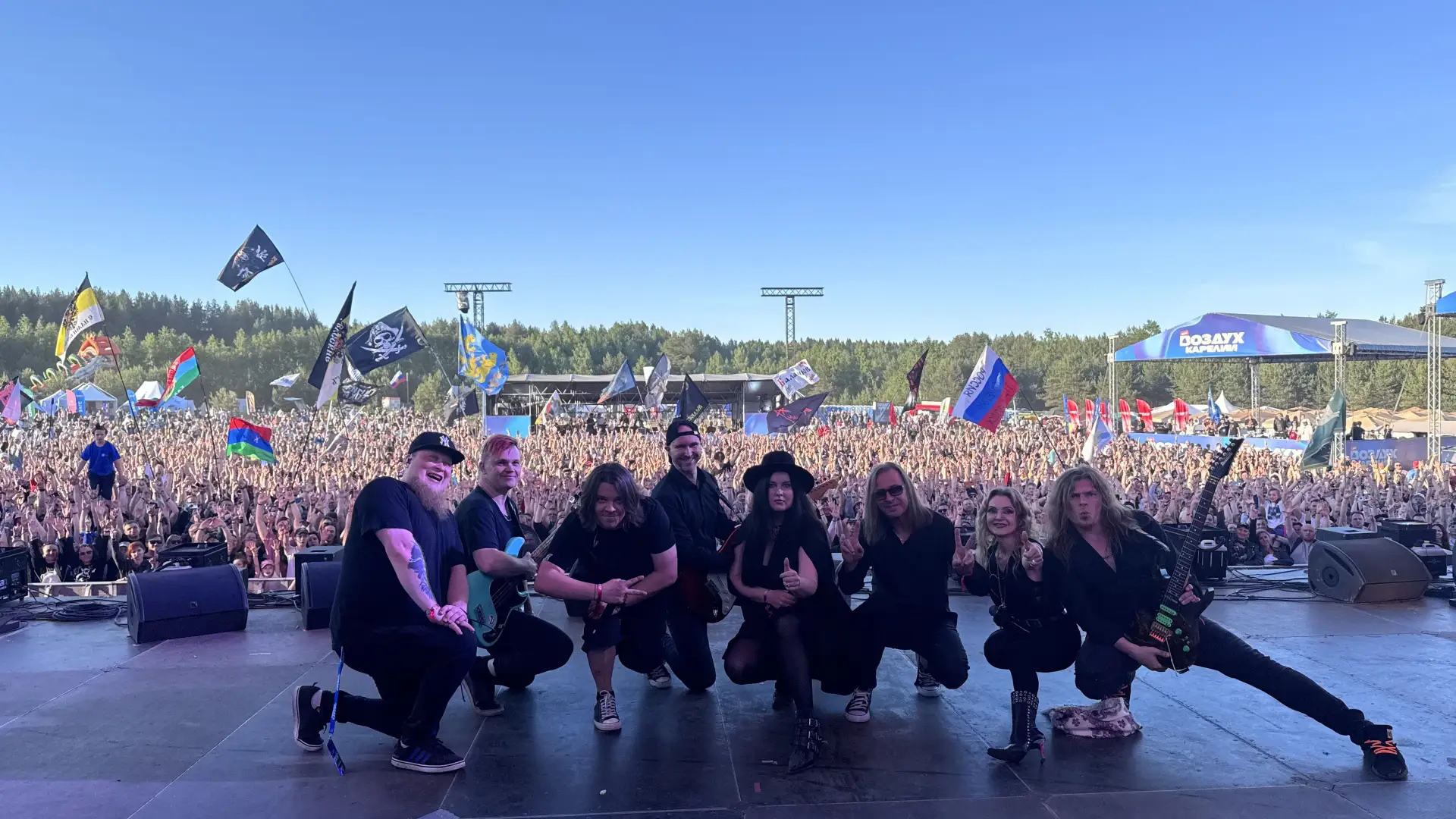 Насытили «Воздух Карелии» духом песен «Сектор Газа»! Петрозаводск, рады такому мощному знакомству! С