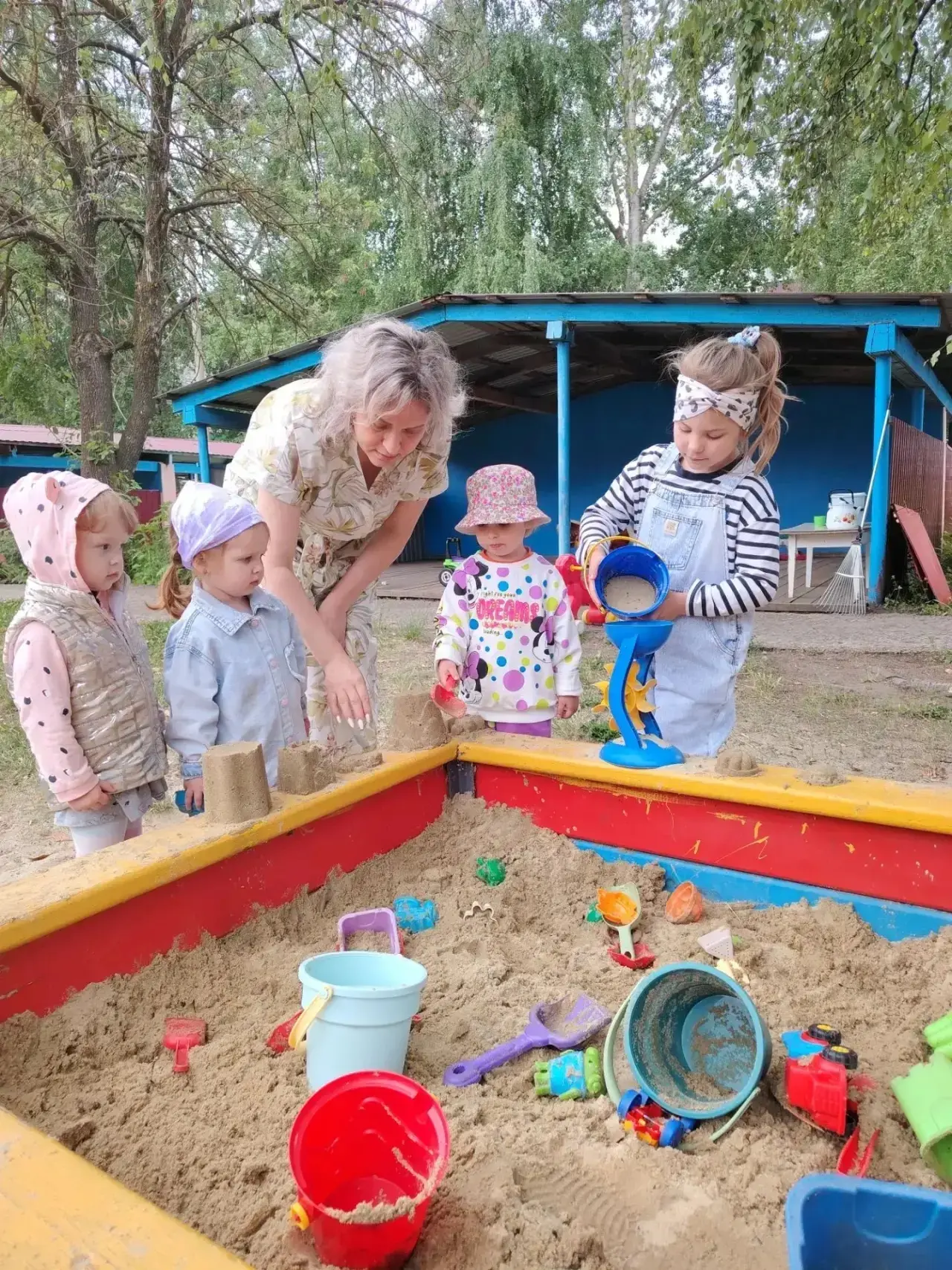 🏖Весёлый день песка в детском саду!🎢
В филиале №1 МБДОУ – детского сада №137 города  Пензы прошёл