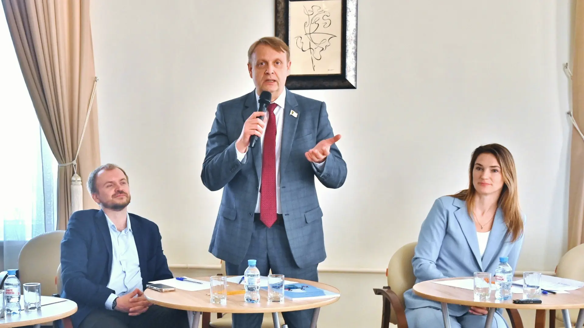 Дмитрий Коробейников, председатель Полевской городской Думы, в ходе состоявшейся форсай...
