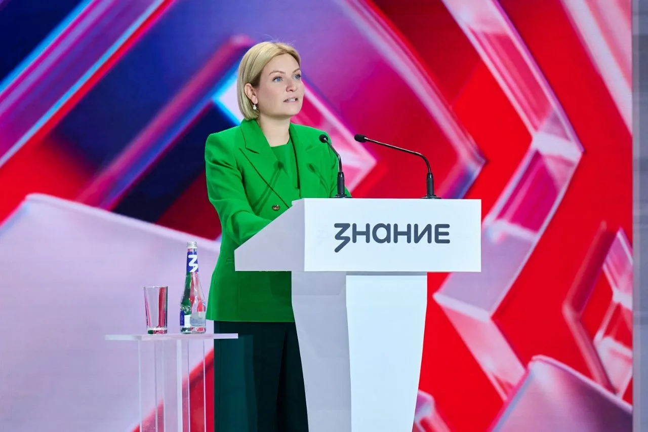 Министр культуры Ольга Любимова выступила с лекцией на просветительском марафоне «Знание.Первые»  🇷🇺