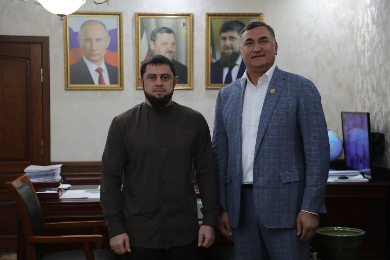 Состоялась рабочая встреча с Руководителем Отделения Социального фонда России по Чеченс...