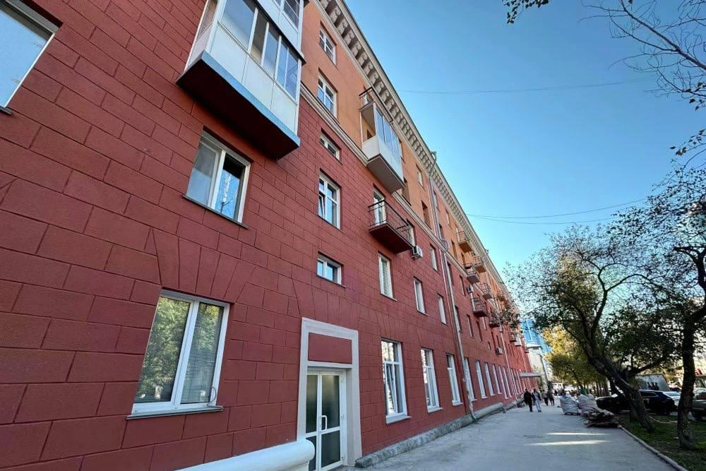 🏛 В Новосибирске отремонтировали фасады 44 домов