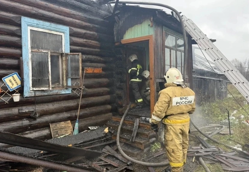 🔥 ЧП в п.Воронцовка : пожар унёс жизнь человека