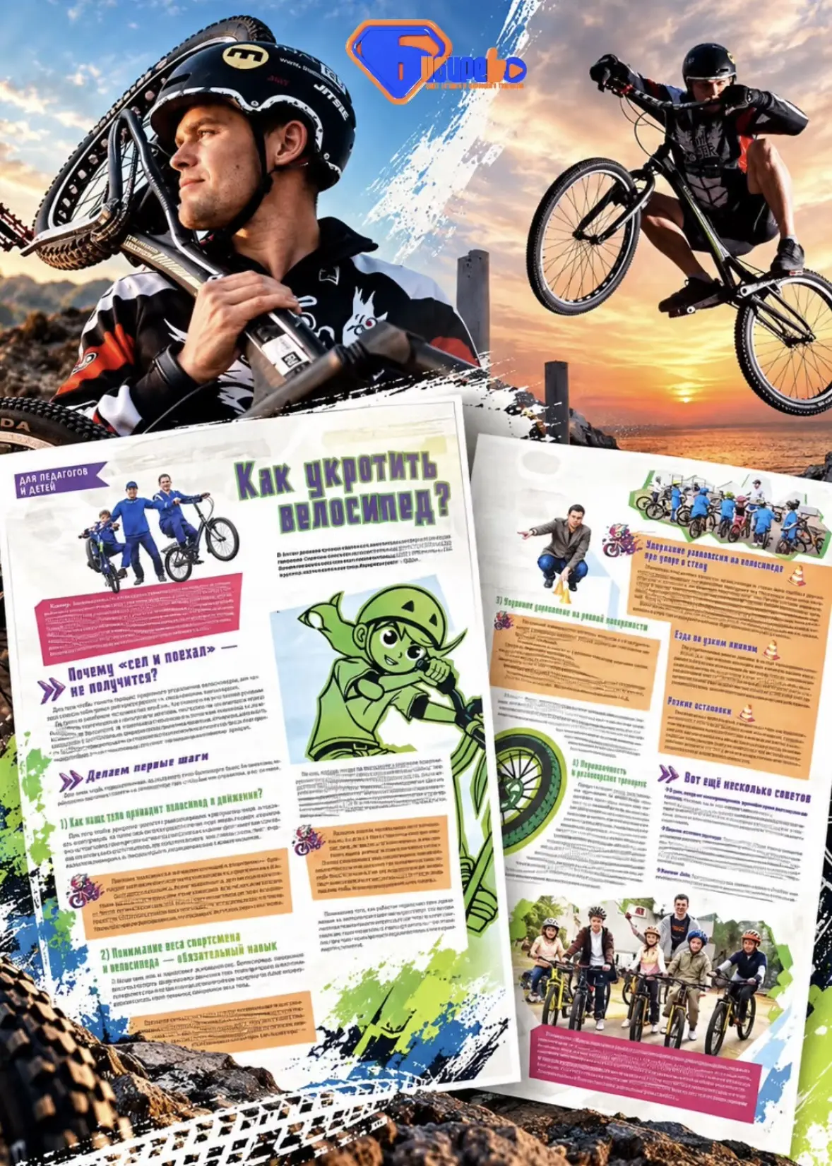 🚲Как укротить велосипед? Знают в Центре «Бибирево»!