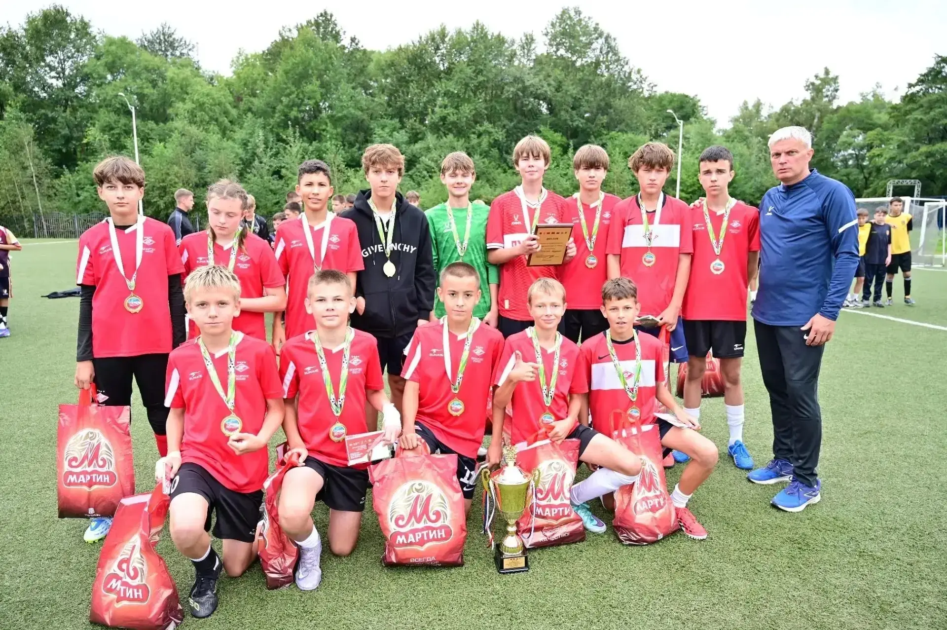 🏆 🥳 Золото наше! «Спартак Будущее» — победители международного турнира!