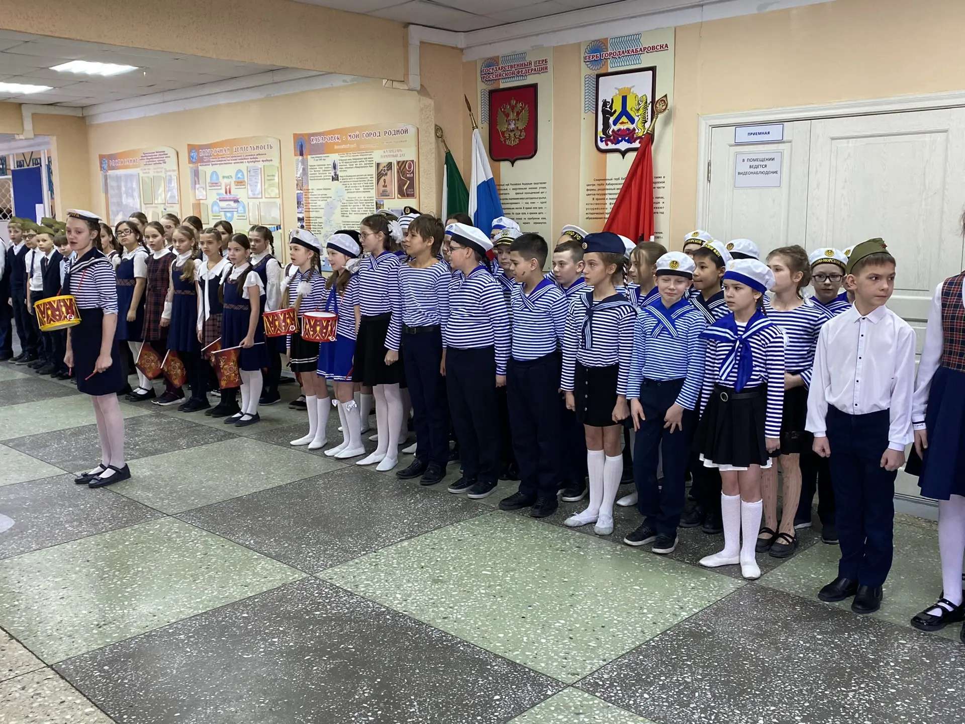 В нашей школе на этой неделе царила особая атмосфера: в рамках Всероссийского месячника военно-патри