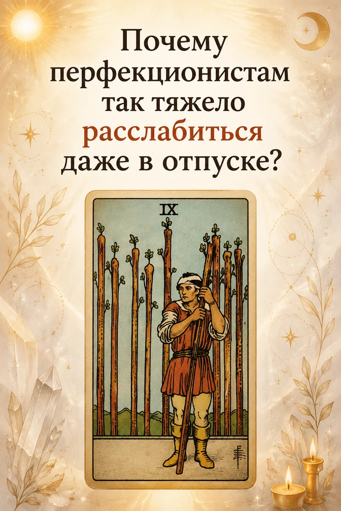 Почему перфекционистам так тяжело расслабиться даже в отпуске?