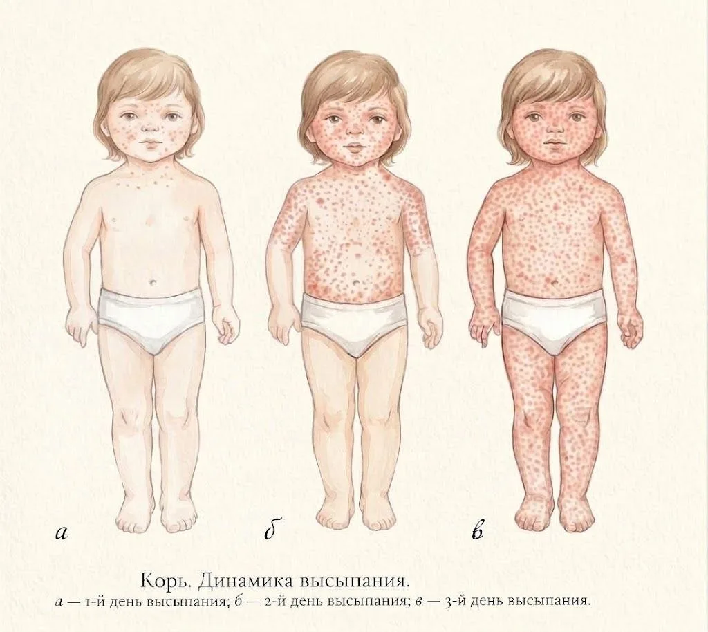 КОРЬ ВОЗВРАЩАЕТСЯ: причины и меры защиты для детей