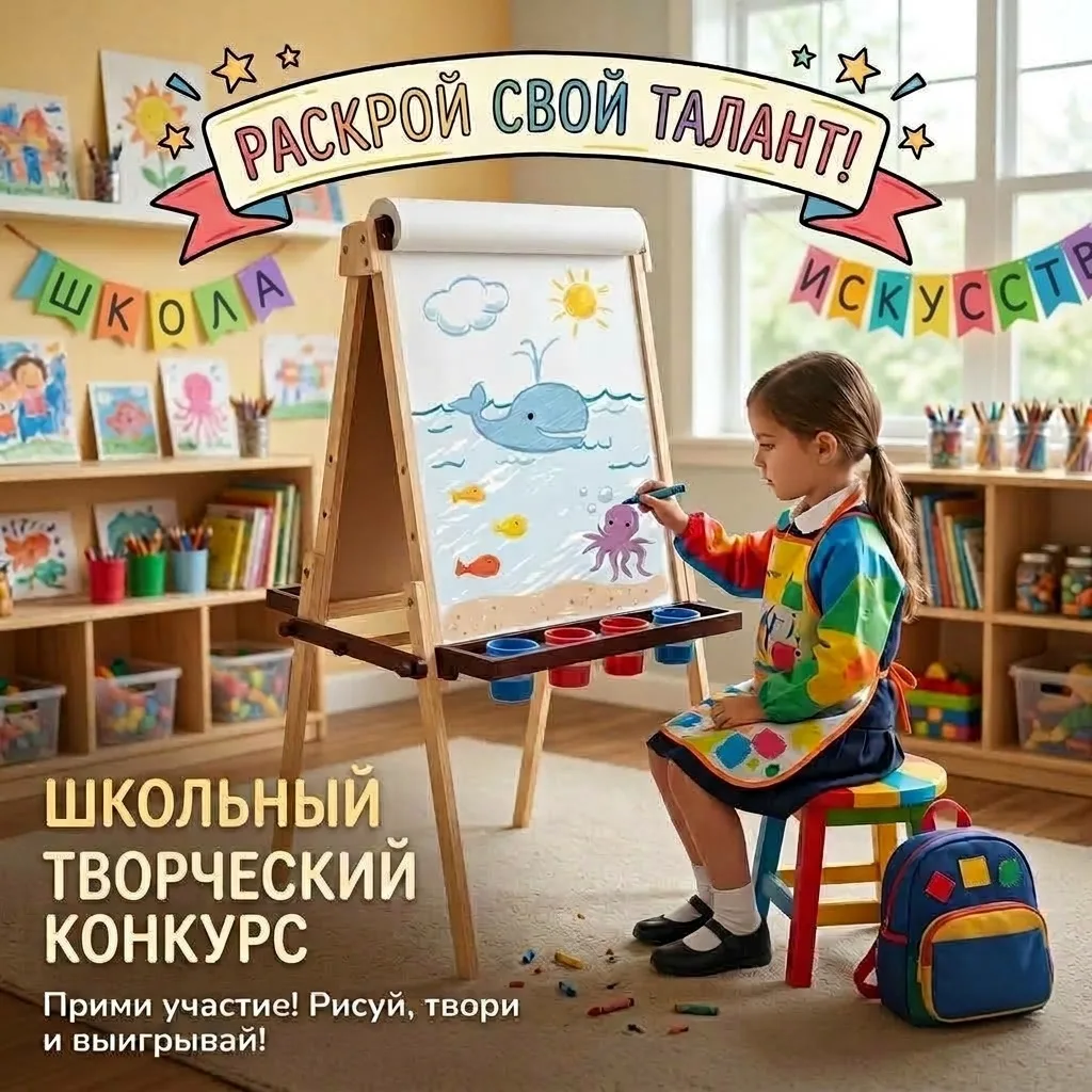 Запускаем творческий конкурс — «Мой любимый книжный герой» 🎨📚