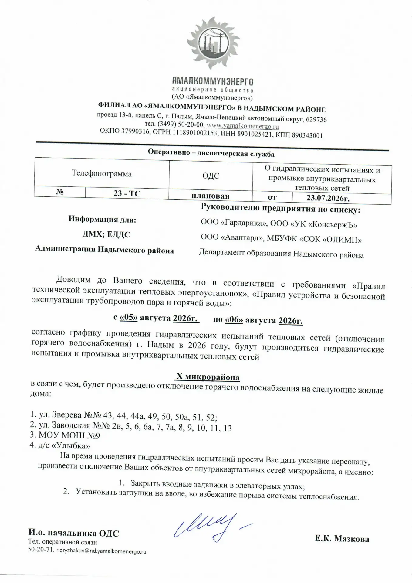 Медиа публикации