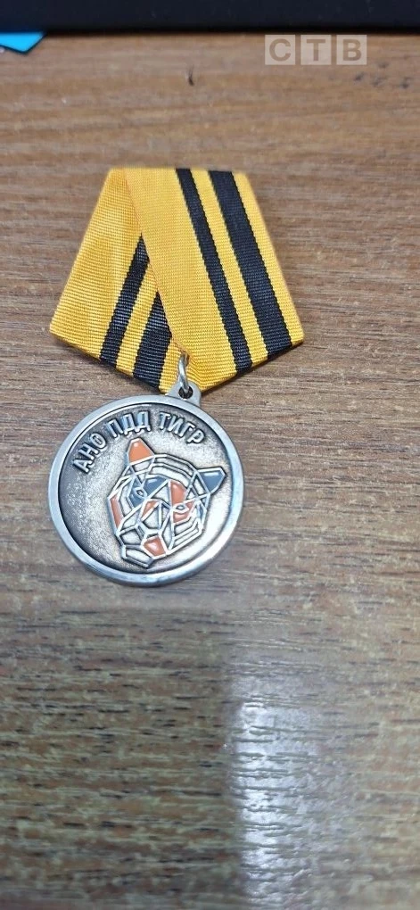 Медали "За помощь и содействие" и  благодарственные письма вручили руководители учебной роты доброво