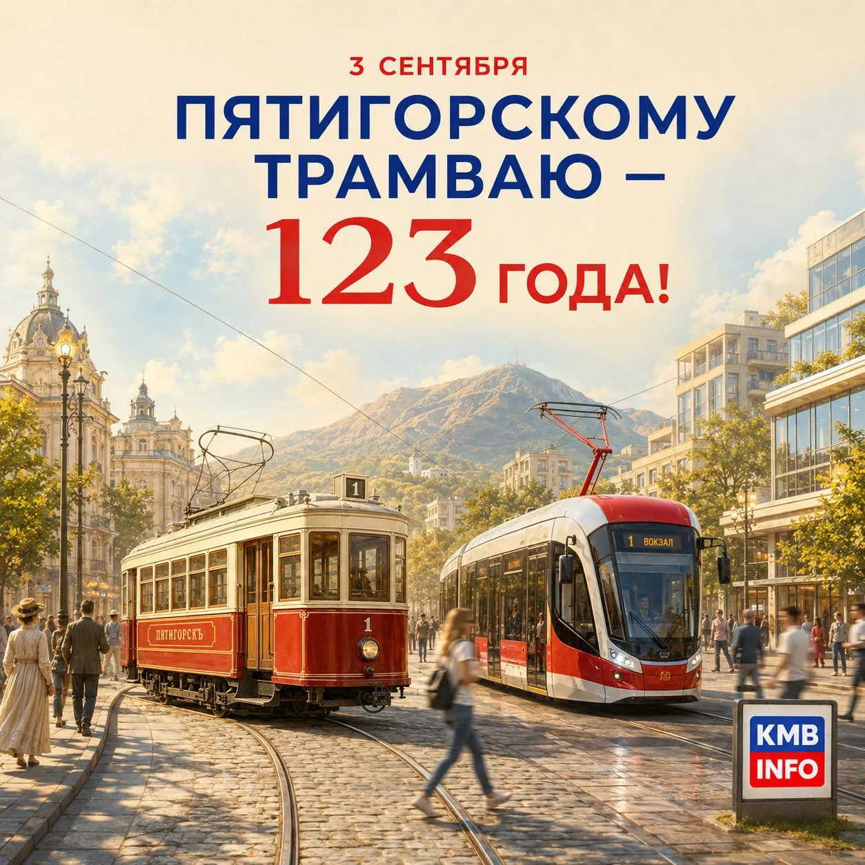 → Пятигорскому трамваю — 123 года!