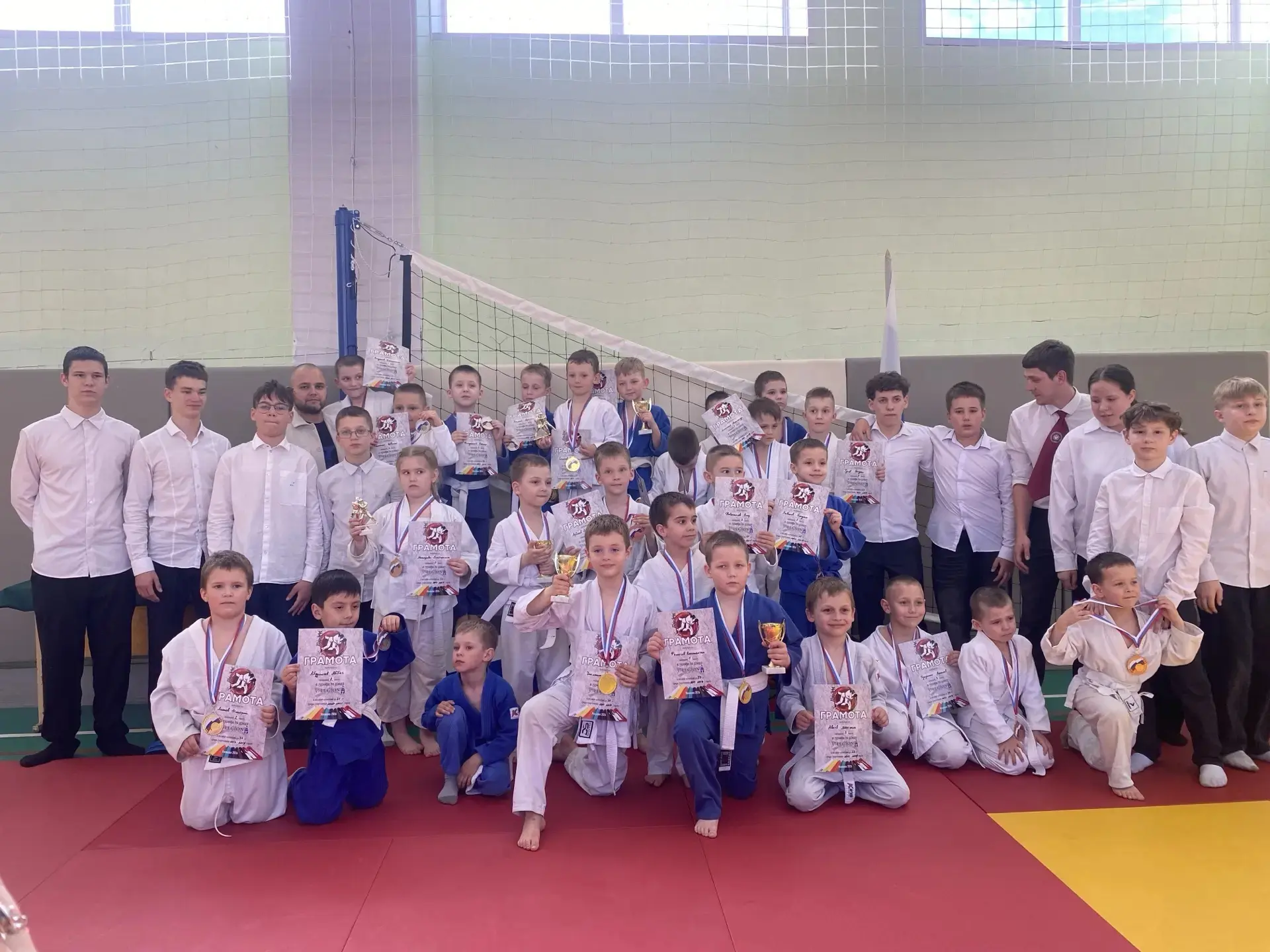 И вновь наши спортсмены на Турнире по дзюдо г. Иваново