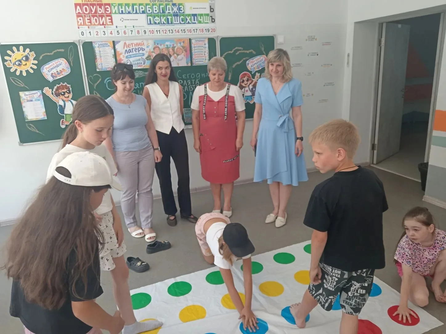 В рамках обмена опытом в сфере детского отдыха и оздоровления детей вместе с руководителями школ с.Т