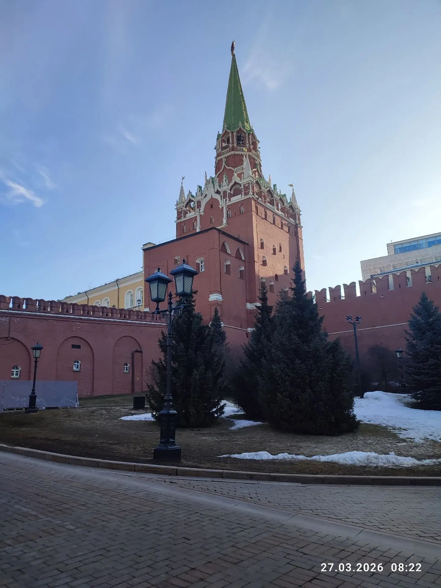 В последний день третьей четверти седьмые классы  гимназии совершили поездку в столицу нашей Родины,