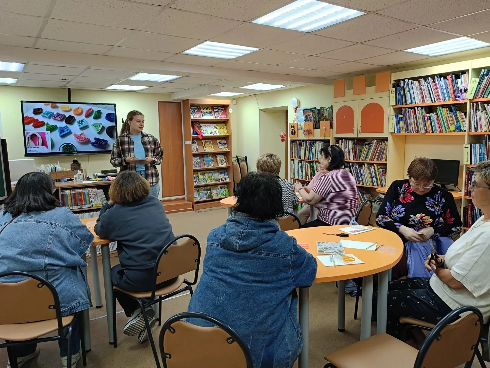 В детской библиотеке № 2 (ул. Адмирала флота Лобова, 46) в рамках проекта «Северное дол...