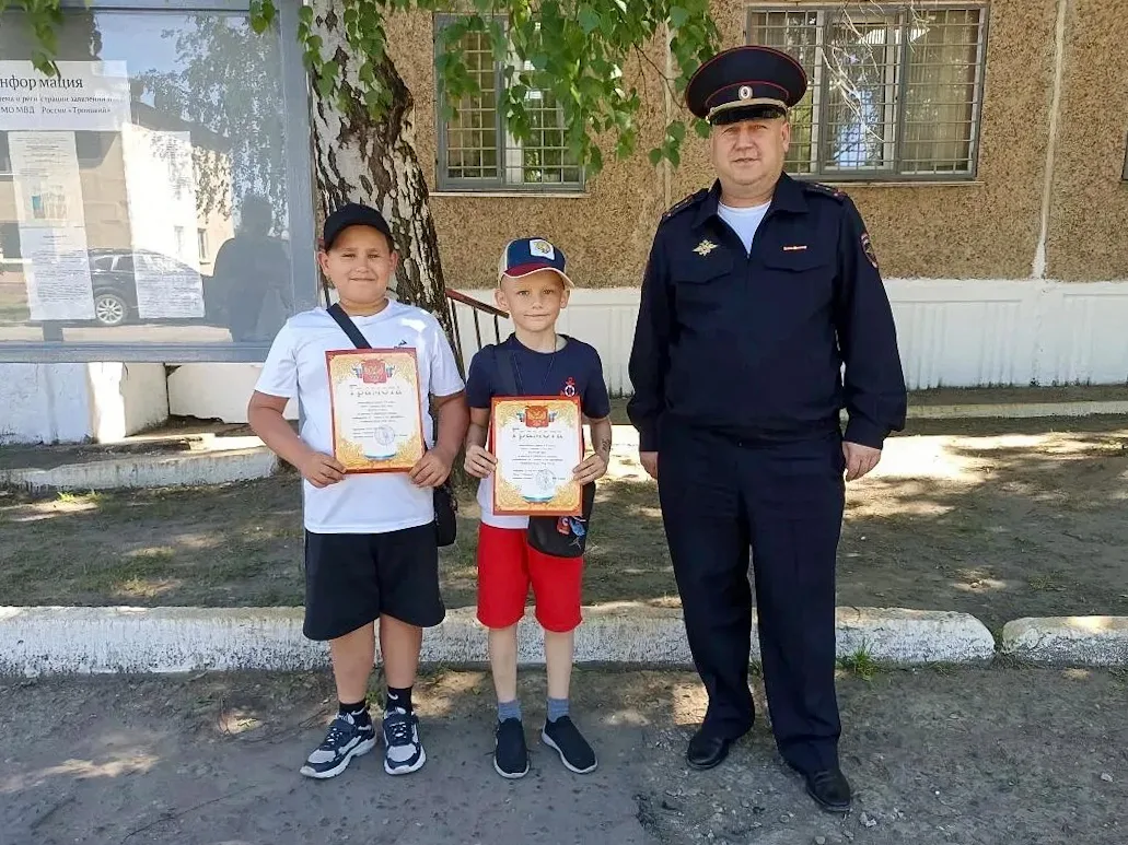 🚔 Наши второклассники стали участниками творческого конкурса от ГАИ