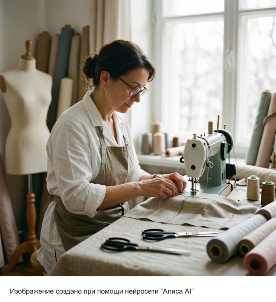 🧵 Мечтаете работать с тканью и создавать что‑то своими руками? 🧵