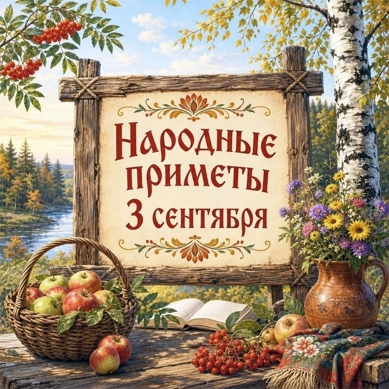 🌿 3 сентября — Народные приметы 🌿