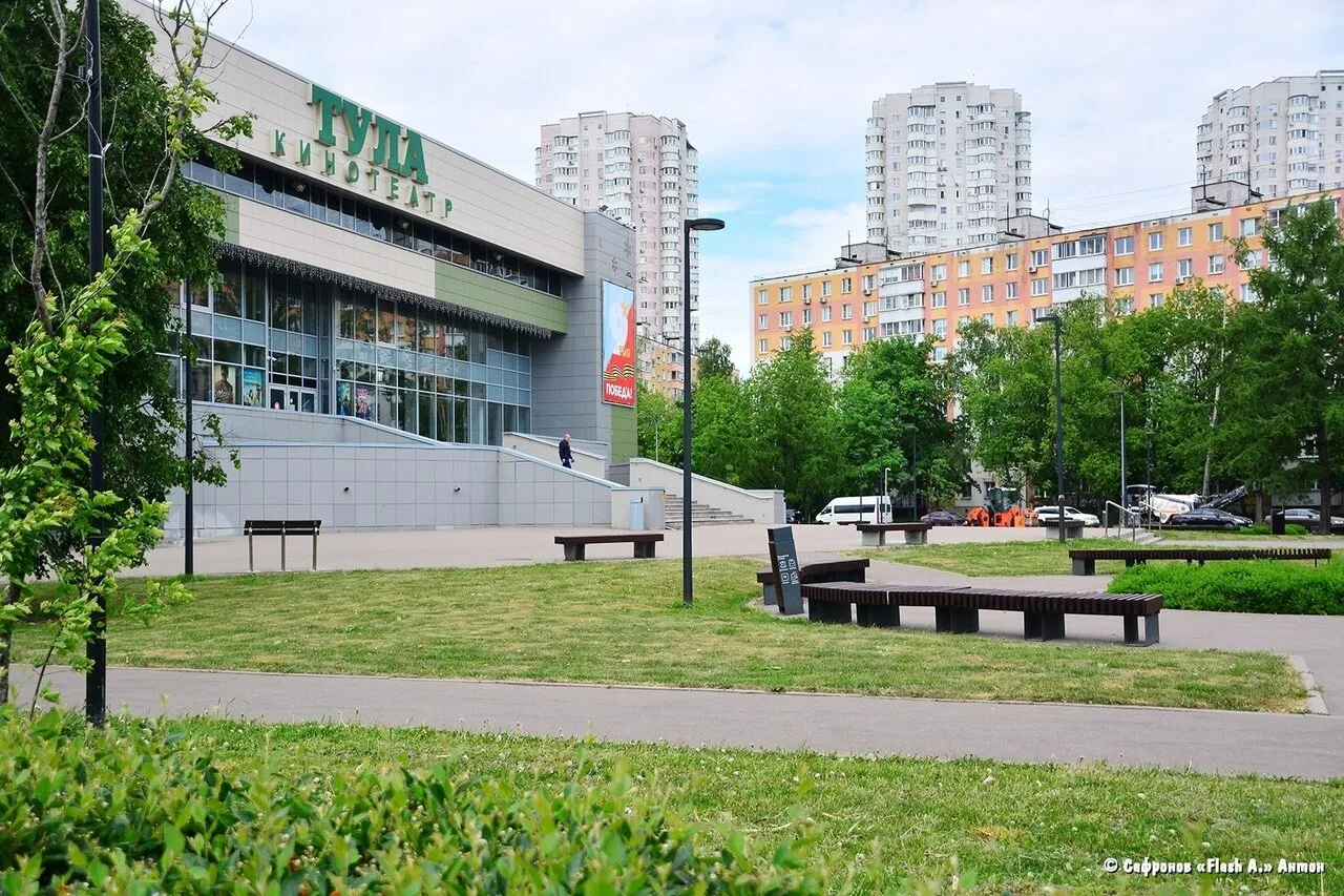 На фото, пожалуй, одна из главных площадей Печатников 👀