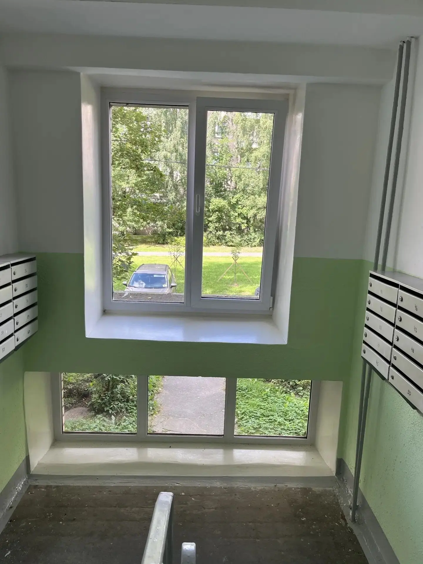 ⚒️Косметический ремонт в парадной по адресу: г. Пушкин, Детскосельский б-р., д. 11, пар. 3
