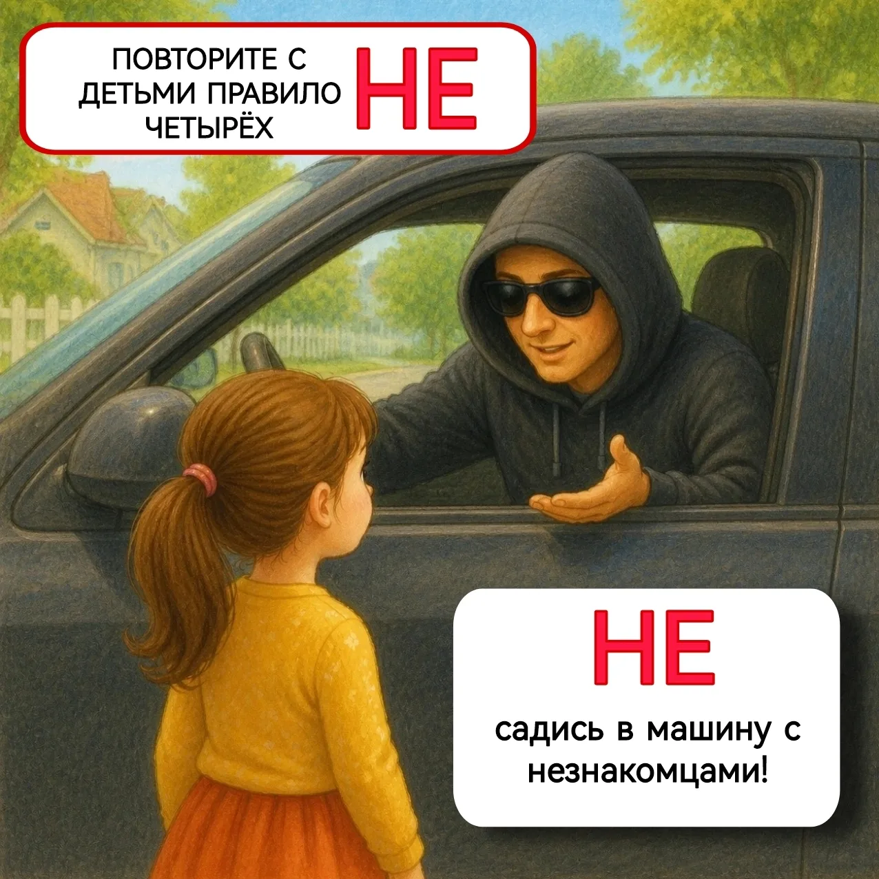 ✅Детская доверчивость помогает ребёнку знакомиться с миром, но именно ею пользуются преступники!👆
✅