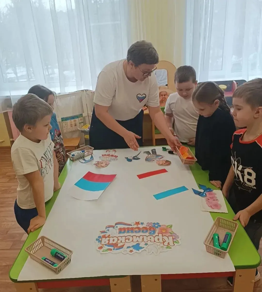 В дошкольном отделении МОУ "СОШ имени А.П.Чехова" корпус 4-49 прошёл тематический день, посвящённый 