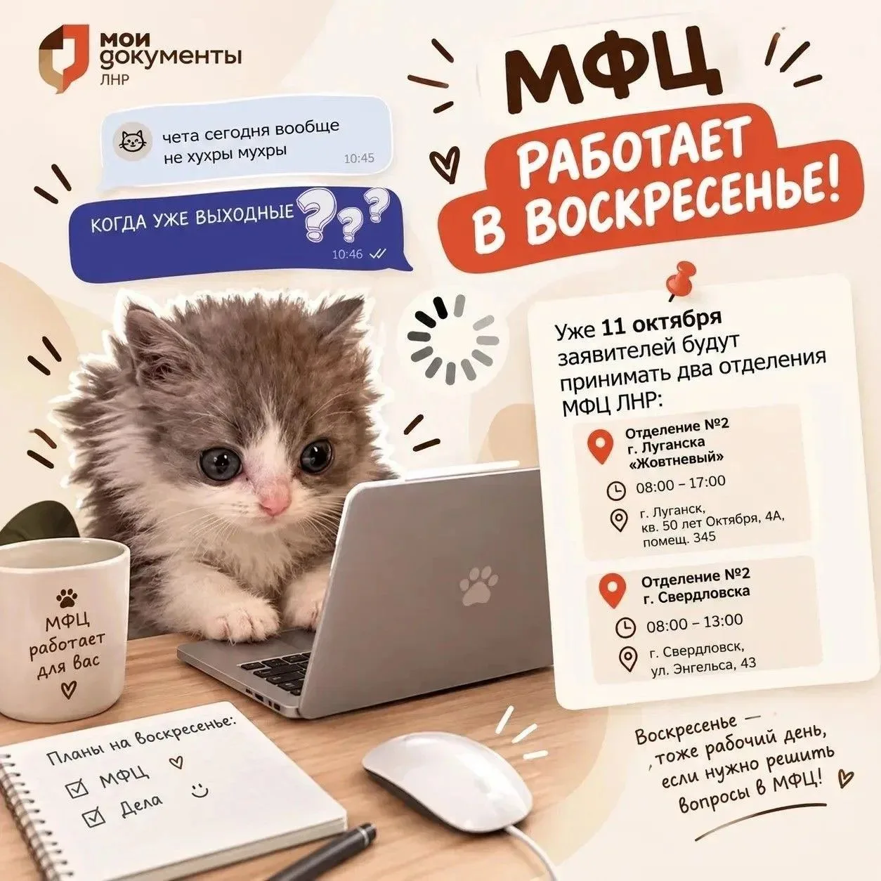 👀 Все ждут выходных. А мы продолжаем работать!