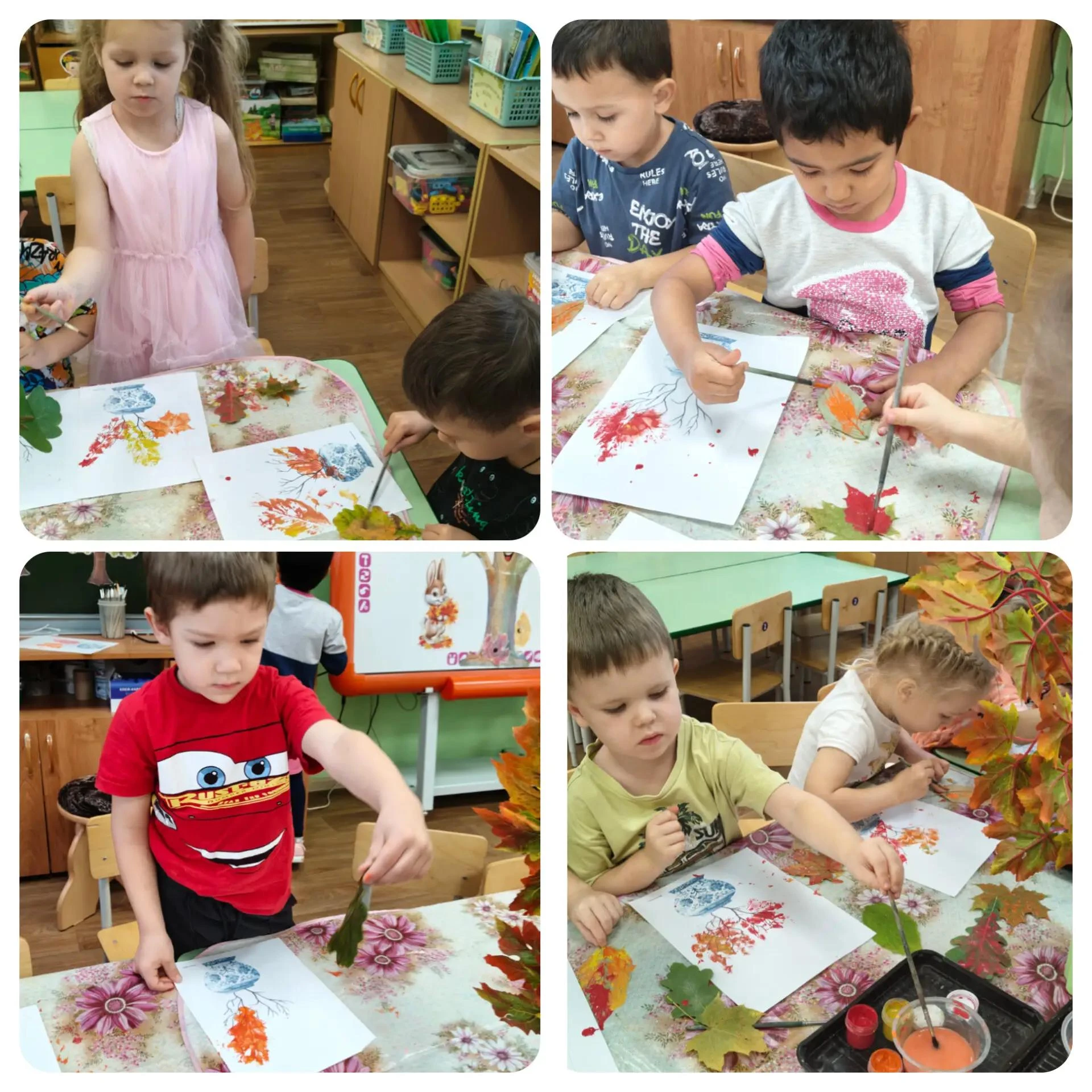 Ребята из группы «Воробушки» весело проводят осенние деньки!  Они дружно вспоминали наз...