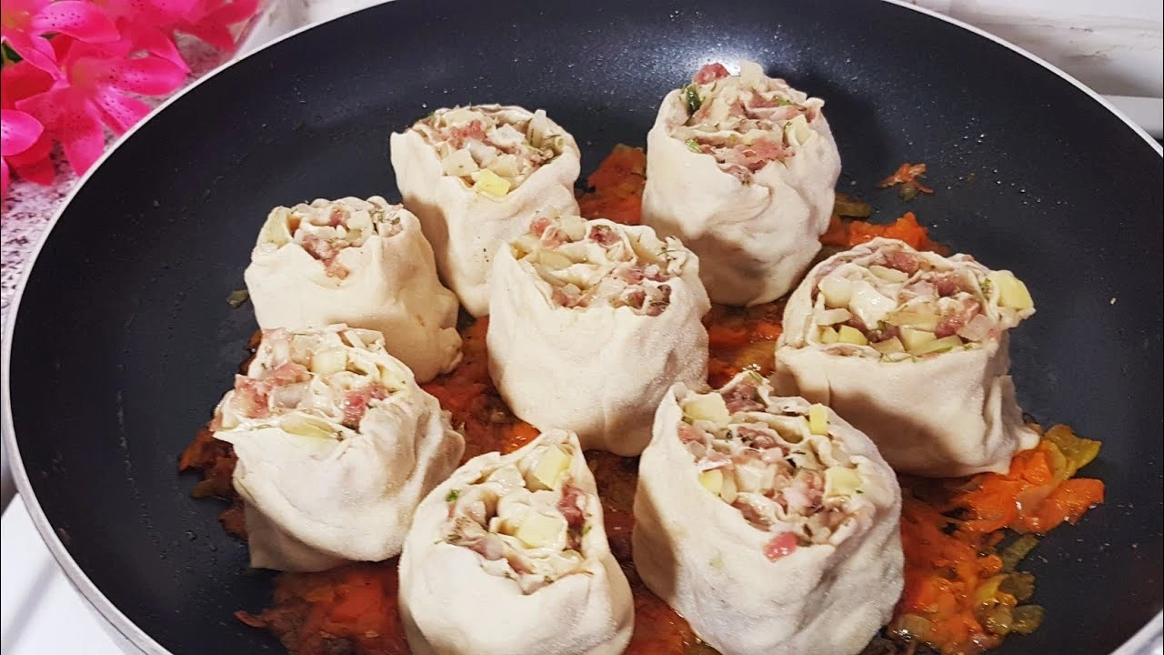 Попробовав раз это блюдо вы будете готовить его всегда! 100 г фарш и вкусный ужин на столе