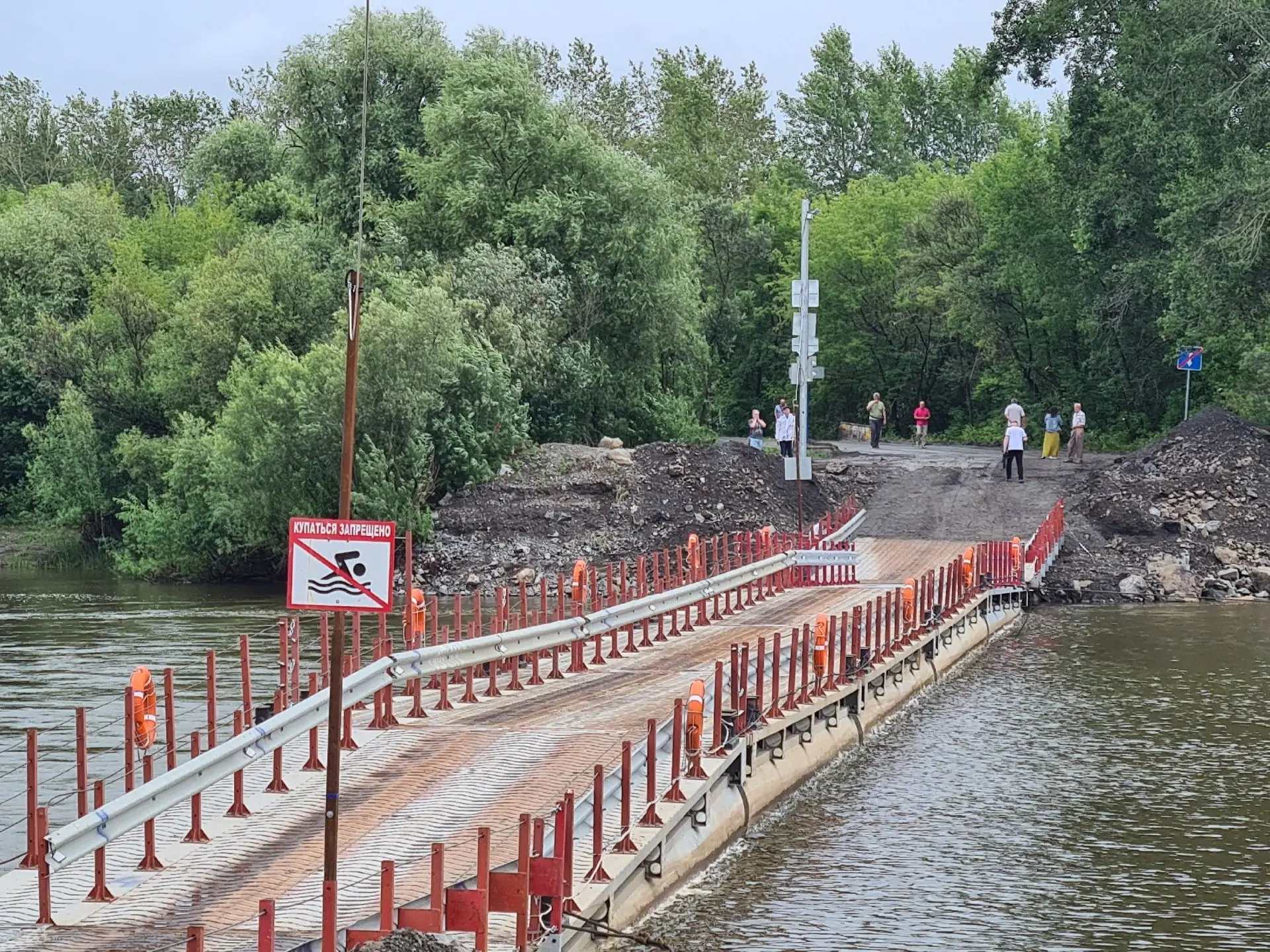 🌉 В Ачинске наплавной мост через Чулым разберут ориентировочно 19 октября