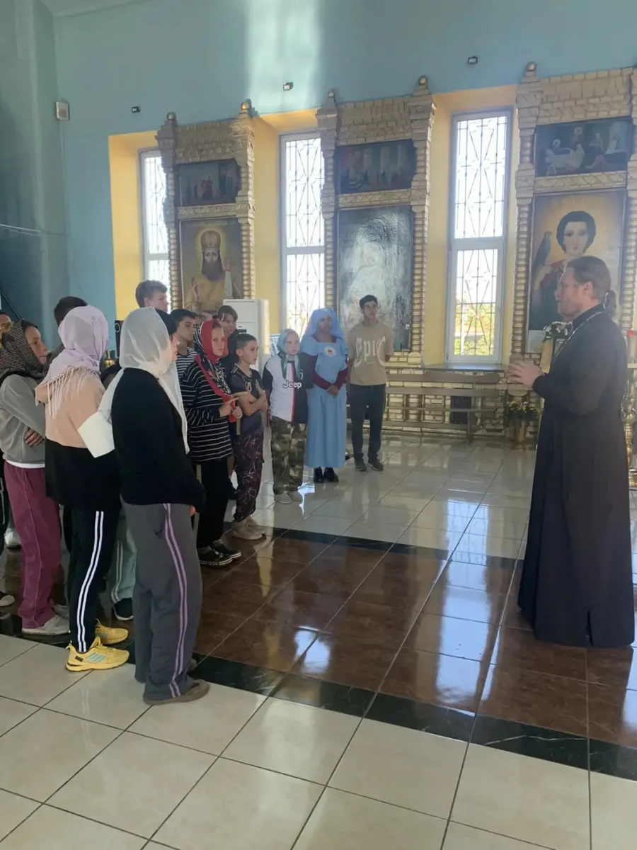 11 октября юнармейцы Сароминского района были в гостях в храме апостола и евангелиста И...
